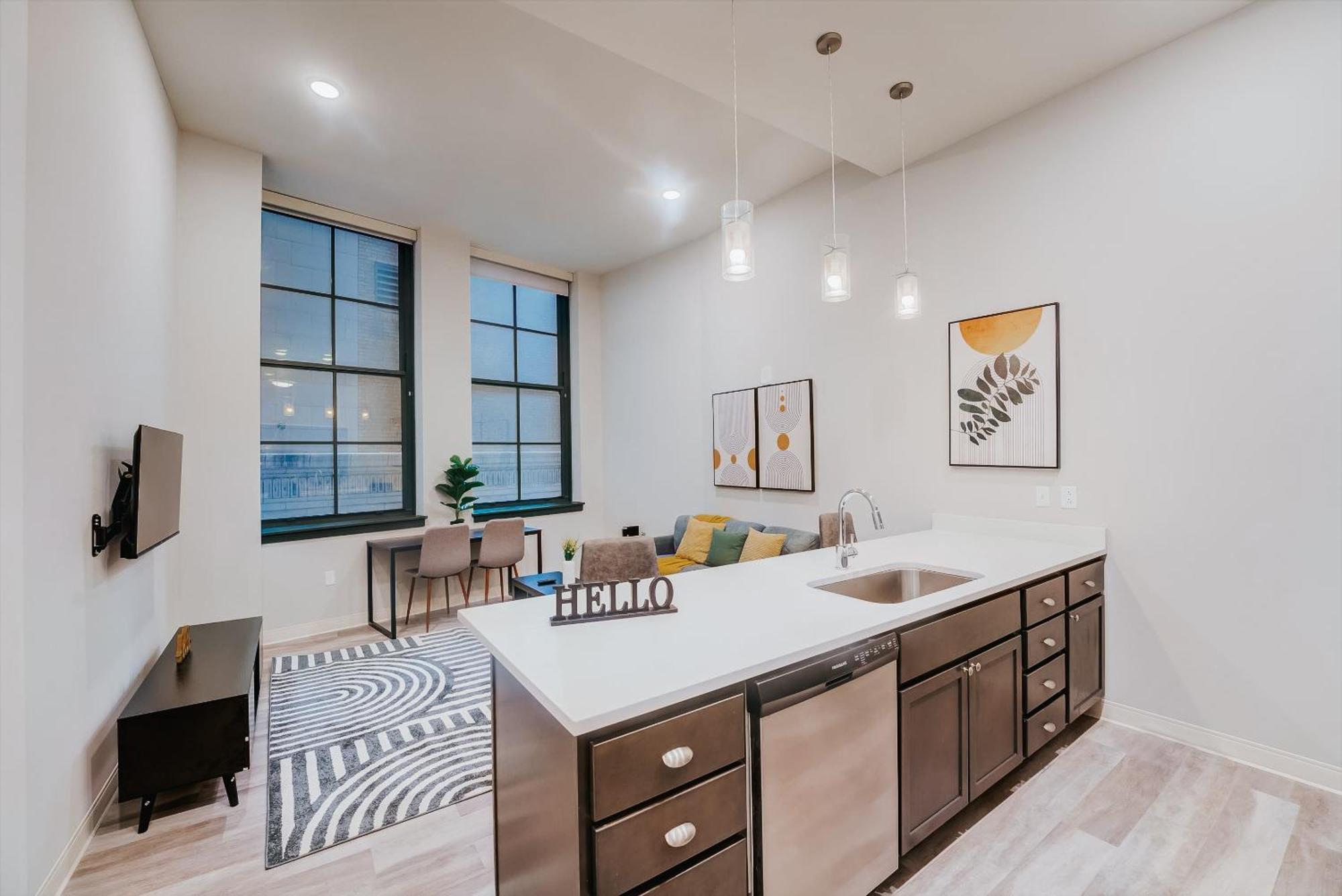 Frontdesk Athlon Apts Downtown Cleveland Apartment Cameră foto